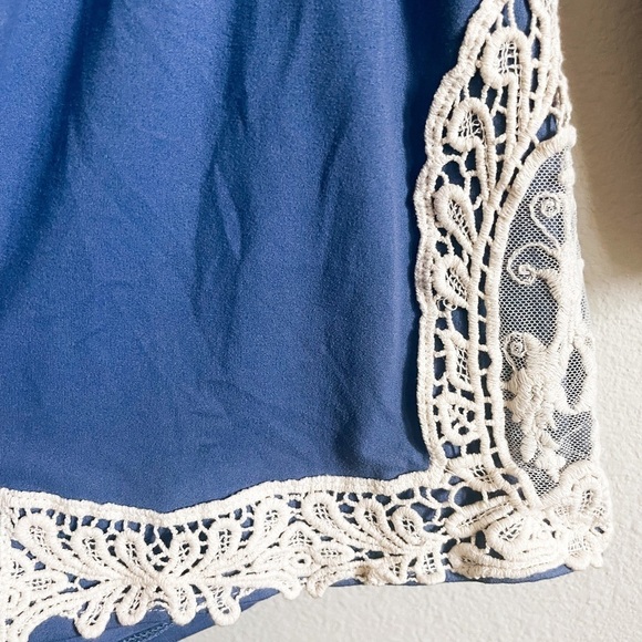 Altar'd State Long Sleeve Crochet Romper, Size Small - Picture 8 of 12